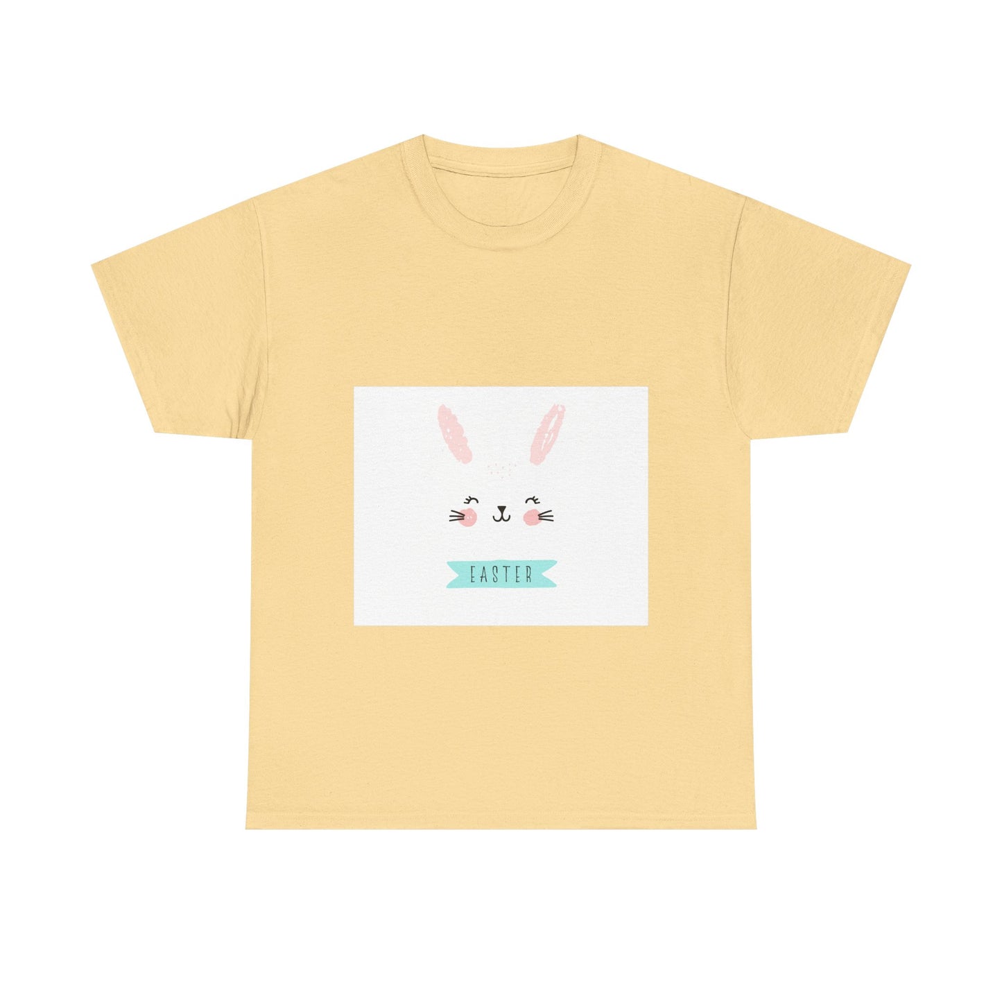 Cute Easter Bunny Unisex Heavy Cotton Tee