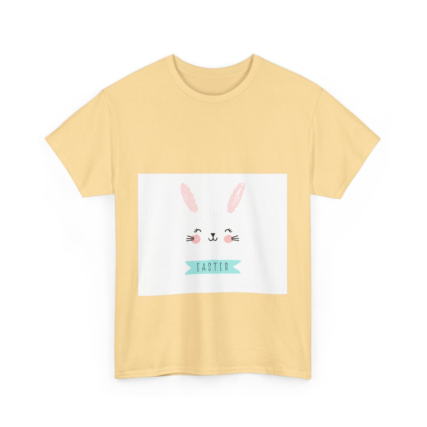 Cute Easter Bunny Unisex Heavy Cotton Tee