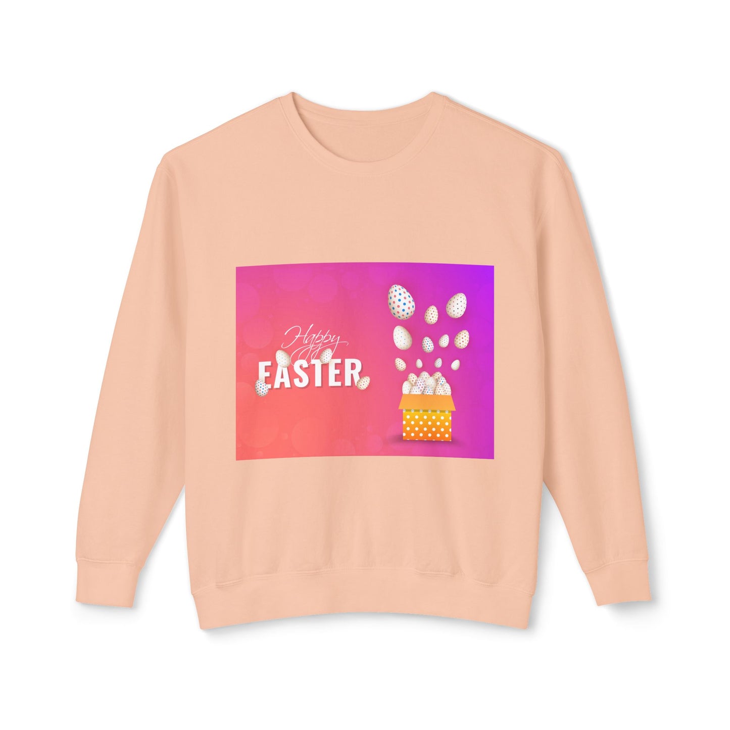 Easter Celebration Unisex Lightweight Crewneck Sweatshirt