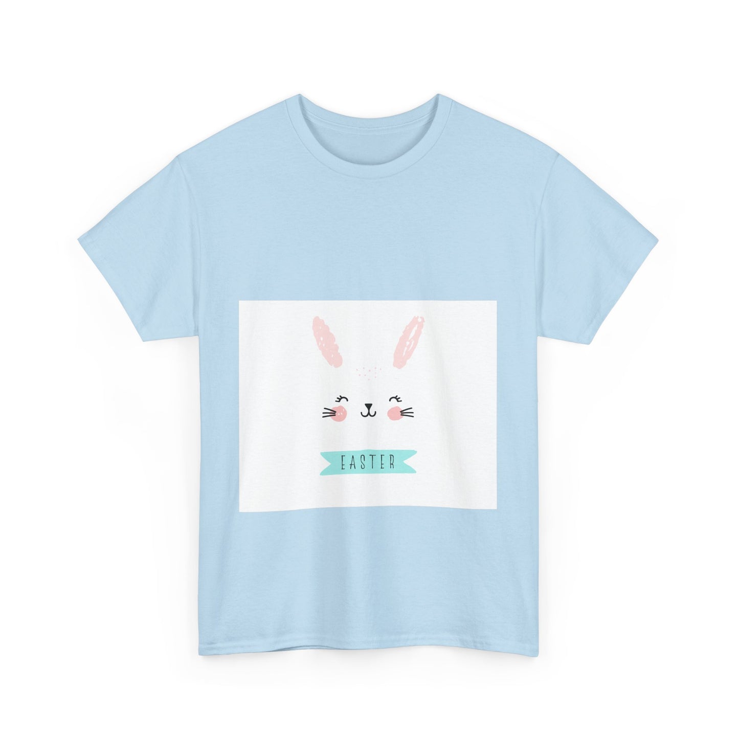 Cute Easter Bunny Unisex Heavy Cotton Tee