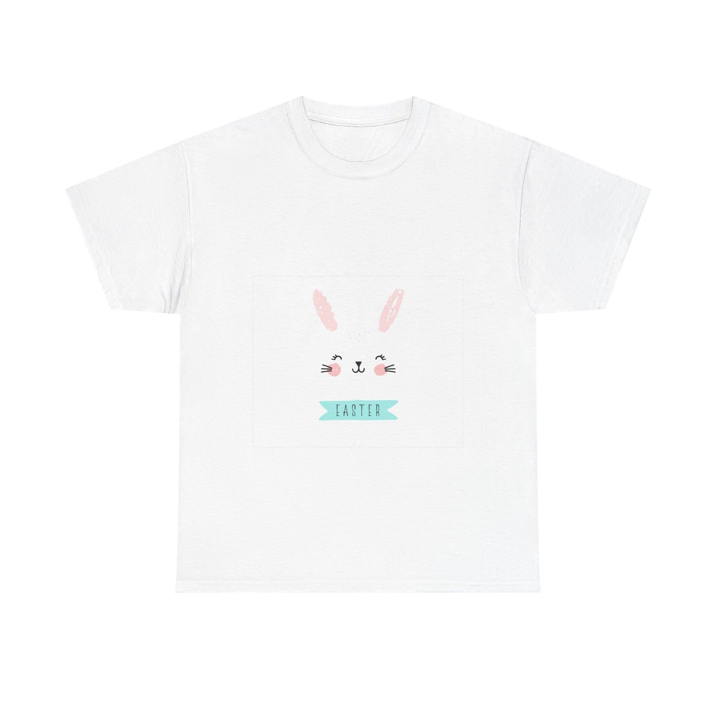Cute Easter Bunny Unisex Heavy Cotton Tee