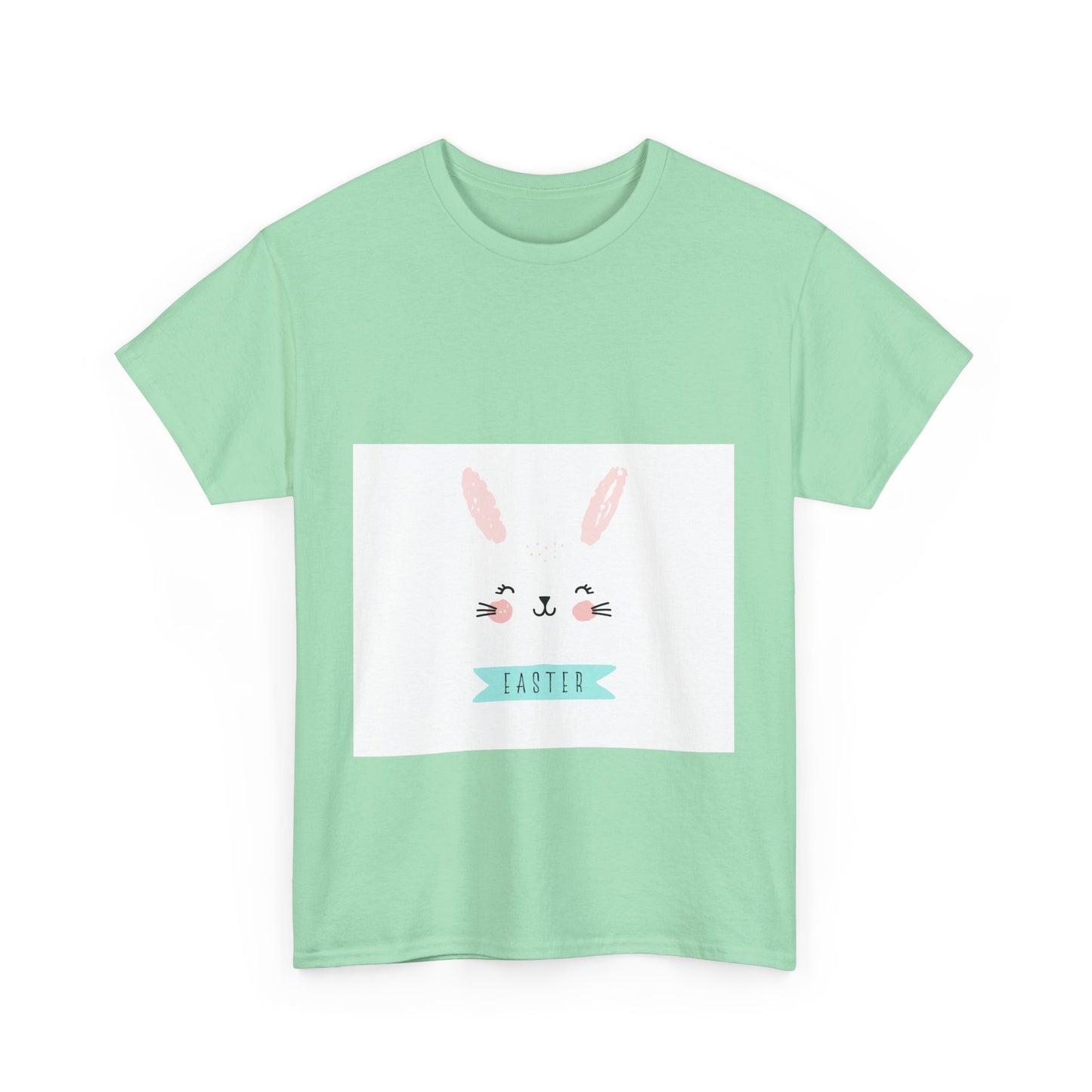 Cute Easter Bunny Unisex Heavy Cotton Tee