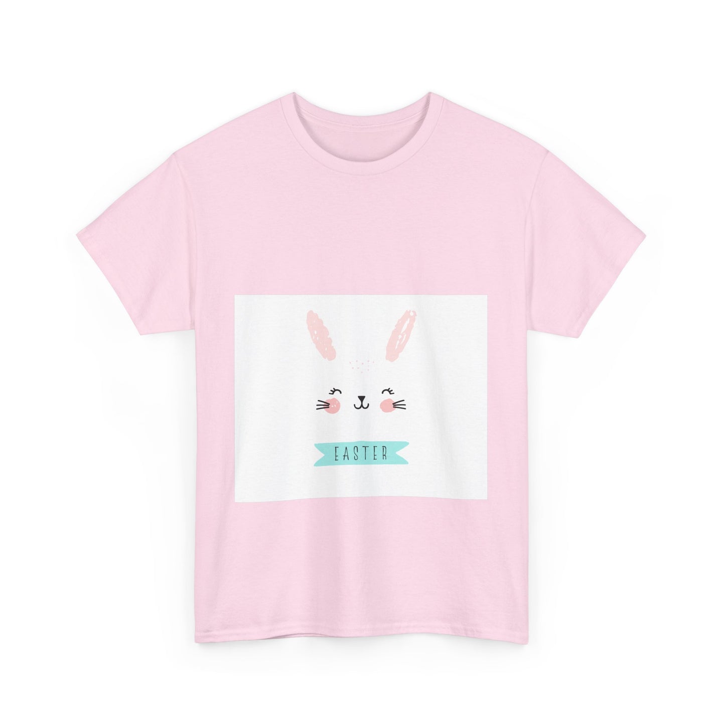 Cute Easter Bunny Unisex Heavy Cotton Tee