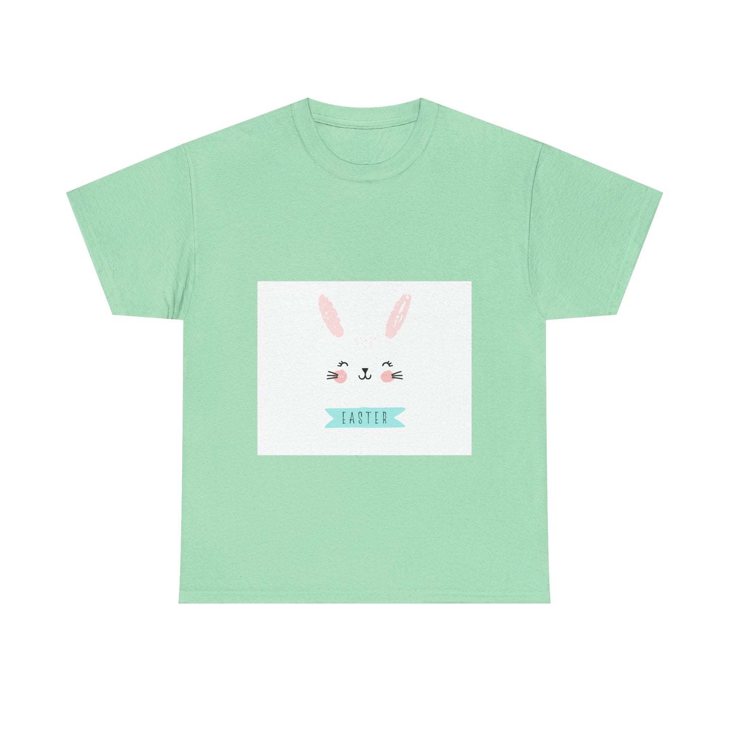 Cute Easter Bunny Unisex Heavy Cotton Tee