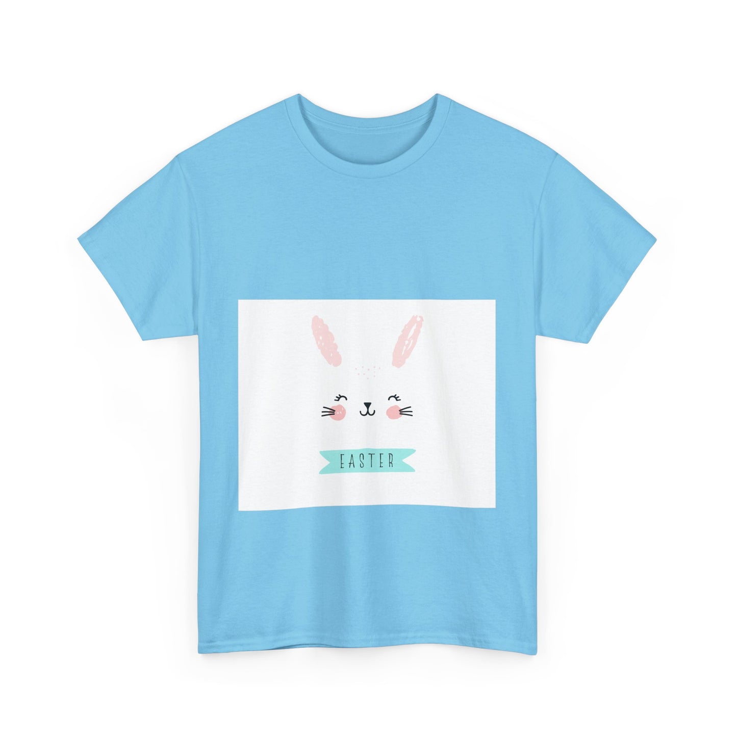 Cute Easter Bunny Unisex Heavy Cotton Tee
