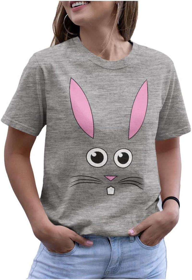 Easter Bunny Face T-Shirt Women
