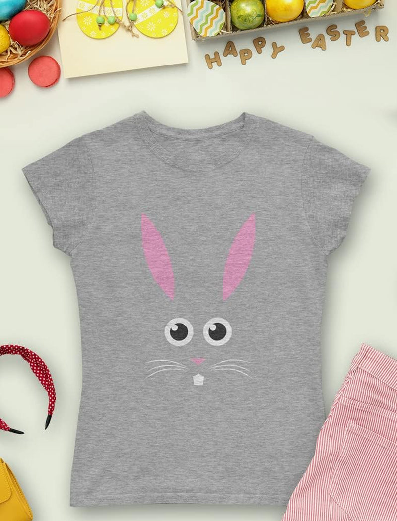 Easter Bunny Face T-Shirt Women